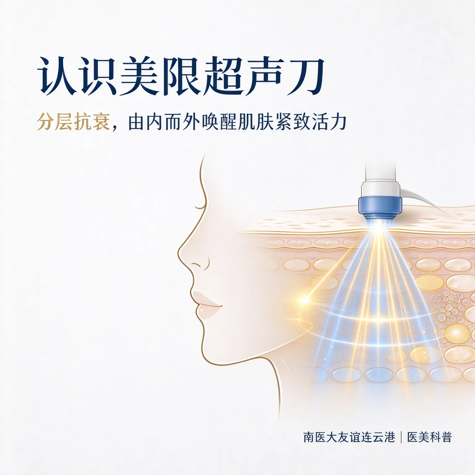 认识美限超声刀｜分层抗衰，由内而外唤醒肌肤紧致活力
