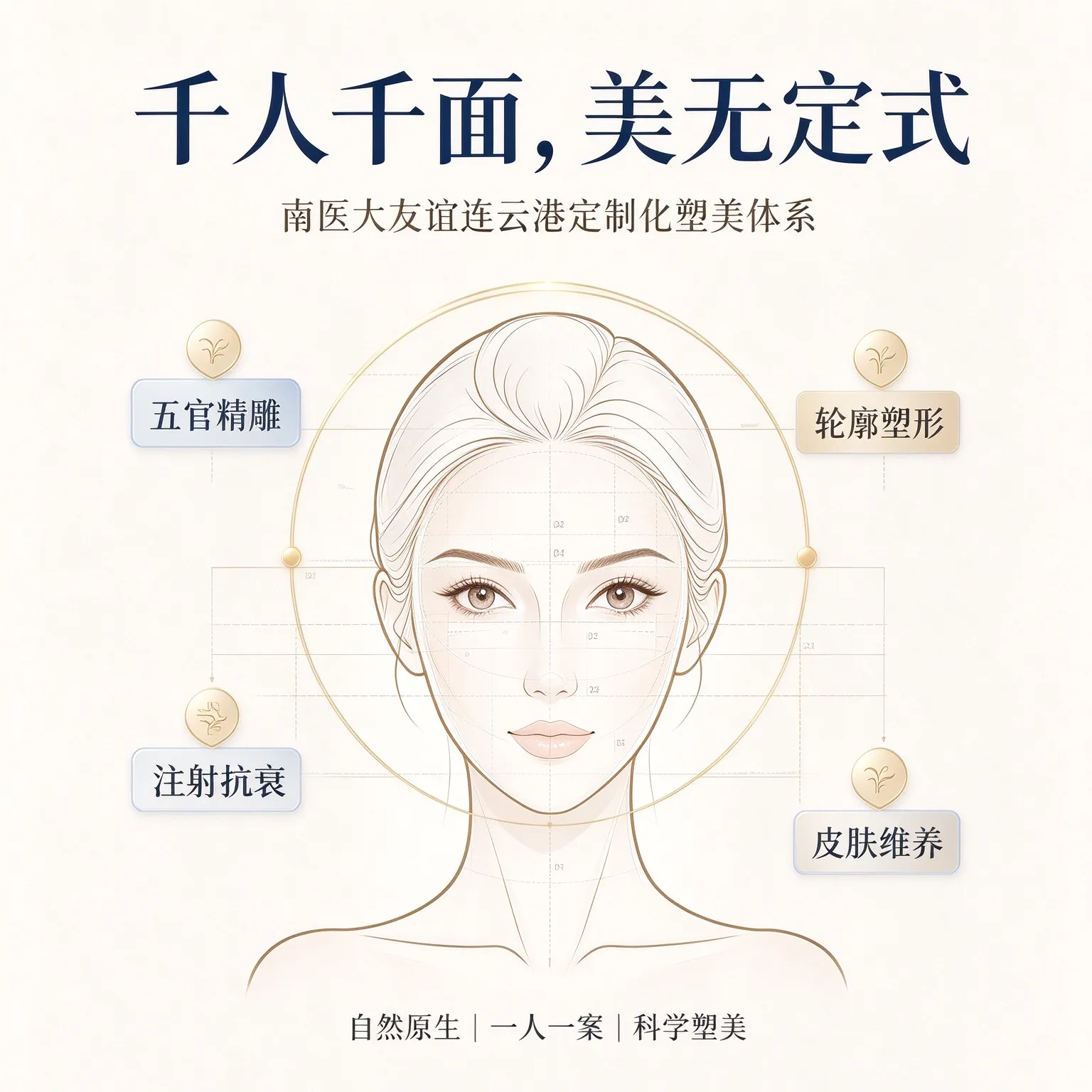 千人千面，美无定式｜南医大友谊连云港定制化塑美体系全解析